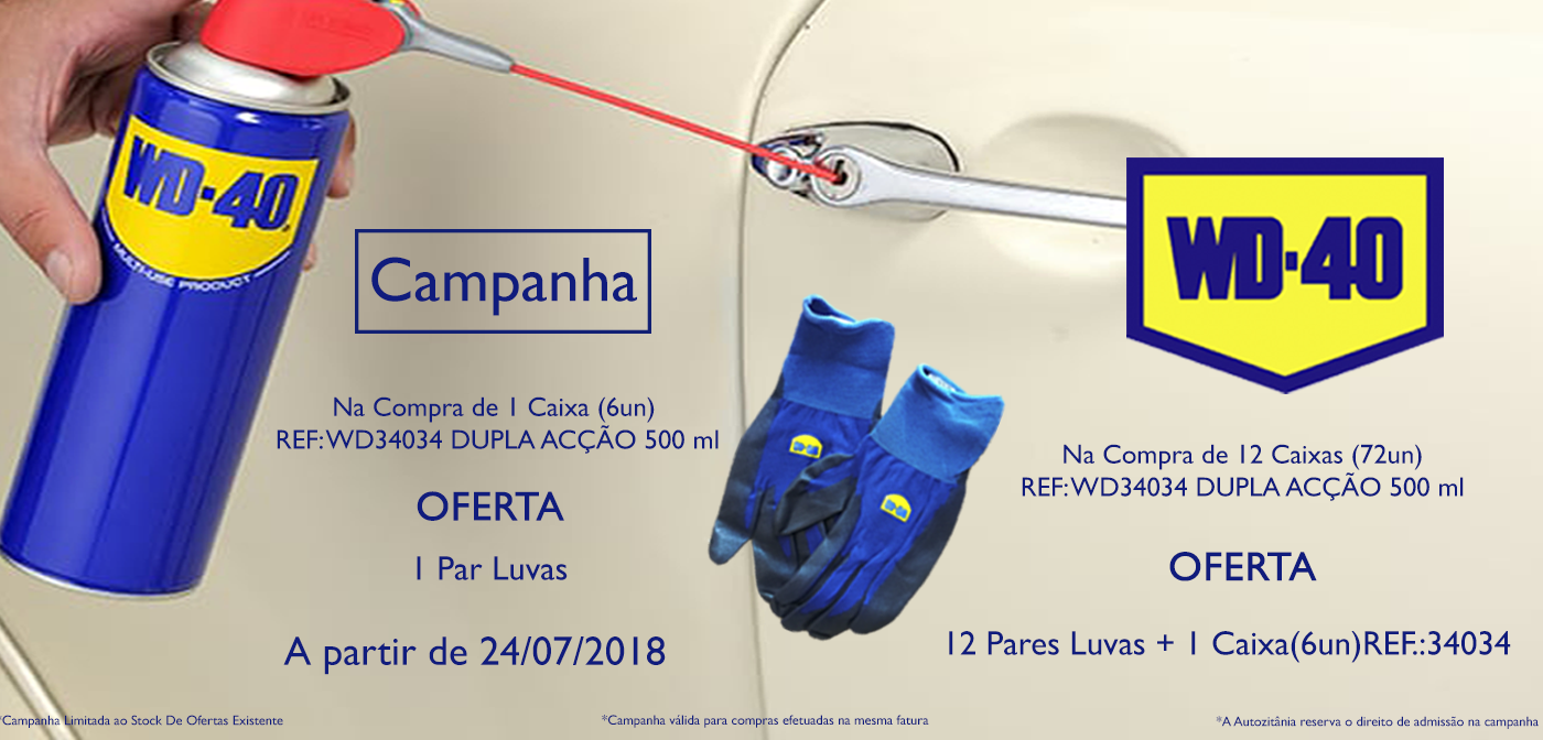 Campanha WD-40 Trabalhe em Segurança!