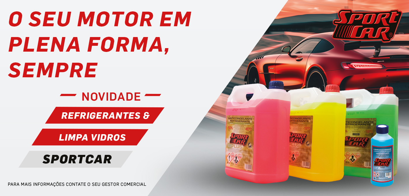 refrigerantes limpa vidros sportcar